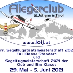 Segelflugstaatsmeisterschaft vom 29.05.-05.06.2021 – St.Johann in Tirol